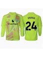 Manchester United Andre Onana #24 Torwart Auswärtstrikot 2024-25 Langarm